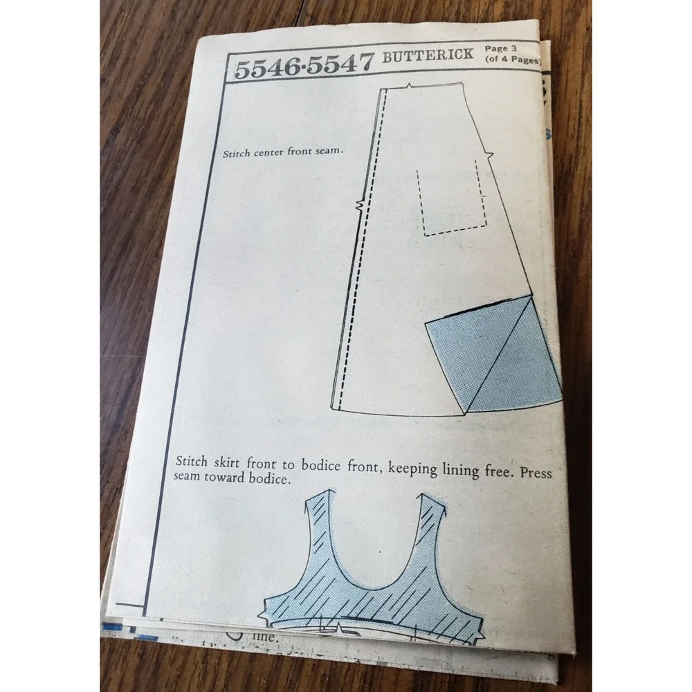 Butterick Sewing Pattern 5546 Misses Womens 70s Jumper Size 14 UNCUT